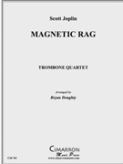 Magnetic Rag by Joplin Scott - Doughty Bryan - for Tbn. Quartet