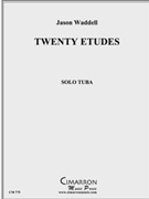 Twenty Etudes for Tuba by Waddell Jason for Methods