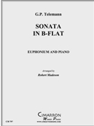 Sonata in Bb by Telemann Georg Philipp - Madeson Robert - for EuphoniumSolo