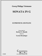 Sonata in G by Telemann Georg Philipp - Roselle Herbert - for EuphoniumSolo