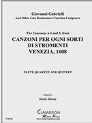 16 Canzoni by Various - Howey Henry - for Flute Quartet