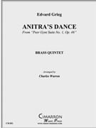 Anitra's Dance Op. 46 by Grieg Edvard - Warren Charles - for Brass Quintet