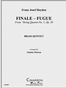Finale Op. 20 No. 5 (4) by Haydn Joseph - Warren Charles - for Brass Quintet