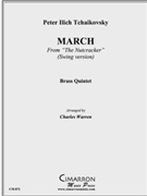 March (from Nutcracker) by Tchaikovsky Pyotr Ilyich - Warren Charles - for Brass Quintet