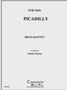 Piccadilly (1904) by Satie Erik - Warren Charles - for Brass Quintet