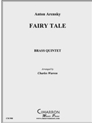 Fairy Tale by Arensky Anton Stepanovich - Warren Charles - for Brass Quintet