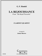 La Rejouissance from Royal Fireworks by Handel George Frideric - Murrow Jeanie - for Clt. Quartet