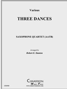 Three Dances by Strauss and Lanner - Stanton Robert - for Sax (SATB)