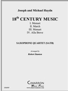 18th Century Music by Haydn - Stanton Robert - for Sax (SATB)