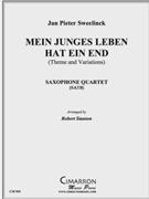 Mein junges Leben hat ein End by Sweelinck Jan P - Stanton Robert - for Sax (SATB)