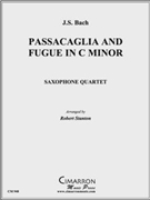 Passacaglia and Fugue in C Min by Bach Johann Sebastian - Stanton Robert - for Sax (SATB)