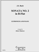 Sonata No. 2 in Eb by Bach Johann Sebastian - Madeson Robert - for EuphoniumSolo