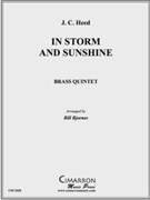 In Storm and Sunshine March by Heed John Clifford - Bjornes William - for Brass Quintet
