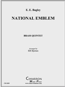 National Emblem by Bagley Edwin Eugene - Bjornes William - for Brass Quintet