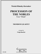 Procession of the Nobles by Rimsky-Korsakov Nikolai - Kaucher Craig - for Tbn. Quartet