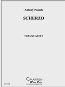 Scherzo by Paasch Antony for Tuba / Euphonium Quartet