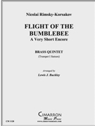 Flight of the Bumblebee by Rimsky-Korsakov Nikolai - Buckley Lewis J - for Brass Quintet