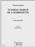 Funeral March of a Marionette by Gounod Charles - Warren Charles - for Tuba / Euphonium Quartet