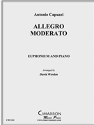 Allegro Moderato by Capuzzi Antonio - Werden David - for Euphonium and Piano