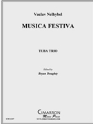 Musica Festiva by Nelhybel Vaclav for Tuba Trio