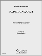 Papillons Op.2 by Schumann Robert - Stulken Randy - for WWind Quintet
