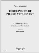 Three Pieces of Pierre Attaignant by Attaignant Pierre - Stulken Randy - for Clt. Quartet