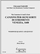 16 Canzoni by Various - Howey Henry - for WWind Quartet