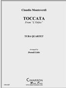 Toccata from L'Orfeo by Monteverdi Claudio - Little Donald - for Tuba / Euphonium Quartet