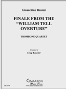 Finale from William Tell Overture by Rossini Gioachino - Kaucher Craig - for Tbn. Quartet