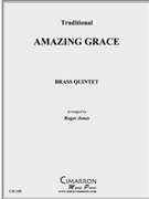 Amazing Grace by Traditional - Jones Roger - for Brass Quintet
