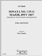 Sonata BWV 1027 by Bach Johann Sebastian - Doughty Bryan - for Tuba Solo