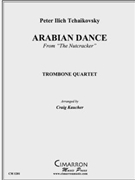 Arabian Dance by Tchaikovsky Pyotr Ilyich - Kaucher Craig - for Tbn. Quartet