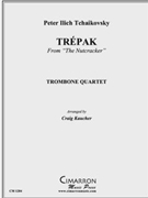Trepak by Tchaikovsky Pyotr Ilyich - Kaucher Craig - for Tbn. Quartet