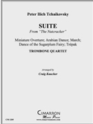 Suite from The Nutcracker by Tchaikovsky Pyotr Ilyich - Kaucher Craig - for Tbn. Quartet