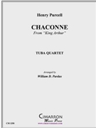 Chaconne from King Arthur by Purcell Henry - Pardus William - for Tuba Quartet