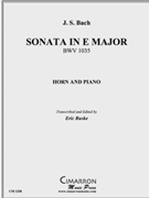 Sonata in E Major BMV 1035 by Bach Johann Sebastian - Ruske Eric - for Horn Solo