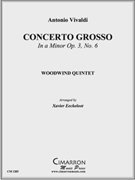 Concerto Grosso in A Minor by Vivaldi Antonio Lucio - Eeckeloot Xavier - for WWind Quintet