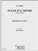 Fugue in G Minor (Little) by Bach Johann Sebastian - Hauser Joshua - for Tbn. Quartet