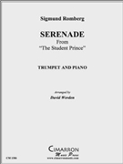Serenade from The Student Prince by Romberg Sigmund - Werden David - for Tpt. Solo