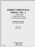 Three Christmas Trios vol. 1 by Various - Wall Robert - for WWind Trio