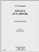 Sonata in g minor by Telemann Georg Philipp - Everett Micah - for Tuba Solo