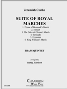 Suite of Royal Marches by Clarke Jeremiah - Harrison Randy - for Brass Quintet