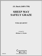 Sheep May Safely Graze by Bach Johann Sebastian - Fischer Michael - for Tuba / Euphonium Quartet