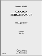 Canzon Bergamasque by Scheidt Samuel - Olt Timothy - for Tuba / Euphonium Quartet