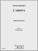 L'Ardina by Banchieri Adriano - Kaucher Craig - for Horn Quartet