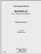 Rondeau by Mouret Jean-Joseph - Kaucher Craig - for Horn Quartet