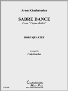 Sabre Dance by Khachaturian Aram Il'yich - Kaucher Craig - for French Horn Quartet
