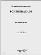 Scheherazade by Rimsky-Korsakov Nikolai - Sutherland Scott - for Brass Quintet
