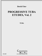 Progessive Tuba Etudes vol. 2 by Uber David for Methods