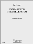Fanfare for the Millennium by Buttery Gary for Tuba / Euphonium Quartet